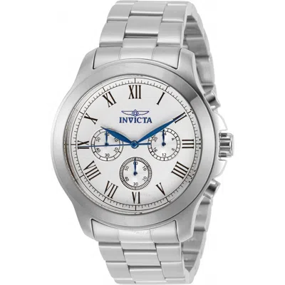Shop Invicta Specialty Silver Dial Men's Watch Watch 21657 In Blue / Silver