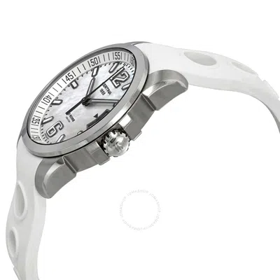 Shop Certina Ds Rookie Mother Of Pearl Dial Unisex Watch C016.410.17.117.00 In Mother Of Pearl / White