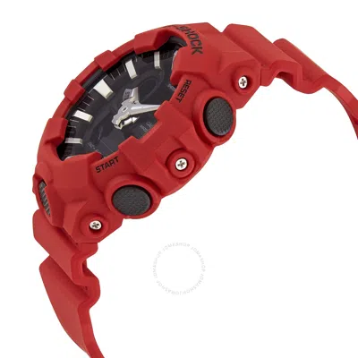 Shop Casio G-shock Alarm World Time Quartz Analog-digital Men's Watch Ga7004adr In Red   / Black / Digital