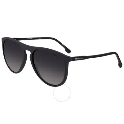 Shop Carrera Grey Gradient Round Unisex Sunglasses  258/s 0003/wj 57 In Black / Grey