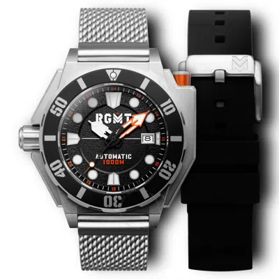 Shop Rgmt Torpedo Lefty Automatic Black Dial Men's Watch Rg-8027-11