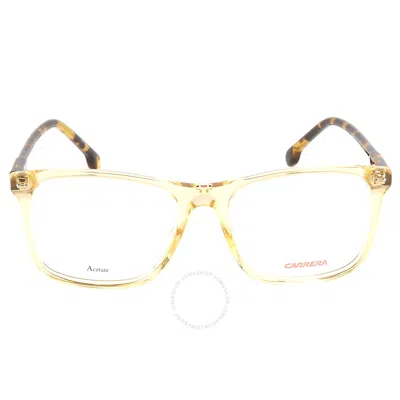 Shop Carrera Demo Square Unisex Eyeglasses  2012t 0ham 50 In Champagne