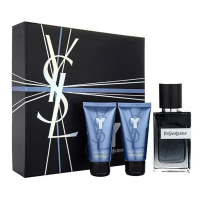 Shop Saint Laurent Yves  Men's Y Gift Set Fragrances 3614273609982 In N/a
