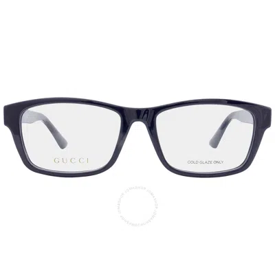 Shop Gucci Demo Rectangular Men's Eyeglasses Gg0771oa 003 54 In Blue
