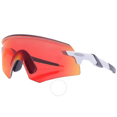 Shop Oakley Encoder Prizm Trail Torch Mirrored Shield Men's Sunglasses Oo9471 947119 136 In N/a