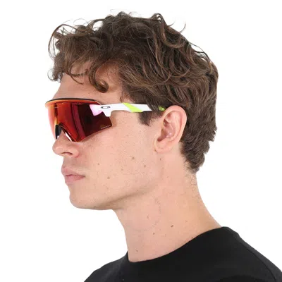 Shop Oakley Encoder Prizm Field Shield Men's Sunglasses Oo9471 947117 136 In White