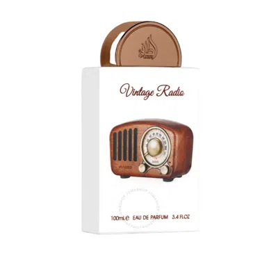 Lattafa Unisex Pride Vintage Radio Edp Spray 3.4 oz Fragrances 6290360592909 In Black