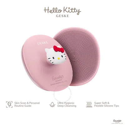 Geske X Hello Kitty Smartappguided Facial Brush  3 In 1 In Pink
