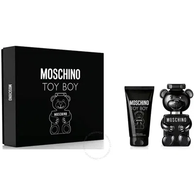 Shop Moschino Men's Toy Boy Gift Set Fragrances 8011003885695 In Green / Pink / Rose