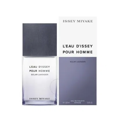 Issey Miyake Men's L'eau D'issey Solar Lavender Edt Spray 3.4 oz Fragrances 3423222106225 In Lavender