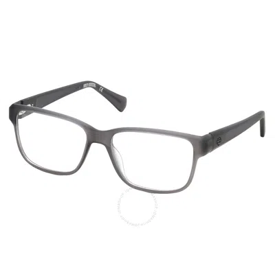 Shop Harley Davidson Demo Square Men's Eyeglasses Hd0981 020 56 In Grey