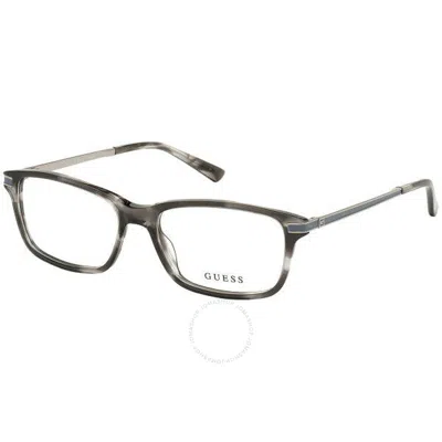 Shop Guess Demo Pilot Men's Eyeglasses Gu1986 020 55 In Grey