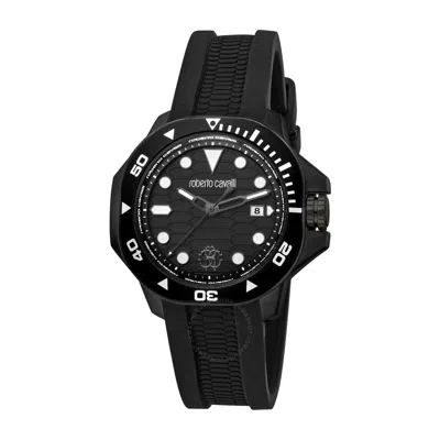 Shop Roberto Cavalli Fashion Watch Quartz Black Dial Men's Watch Rc5g044p0075