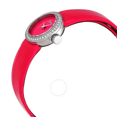 Shop Dior La Mini De  Pink Dial Ladies Watch Cd040110a021