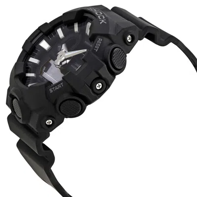 Shop Casio G-shock Black Resin Men's Watch Ga-700-1bcr In Black / Digital