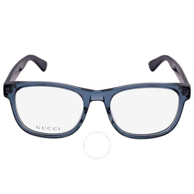 Shop Gucci Demo Sport Men's Eyeglasses Gg0004on 012 53 In Blue