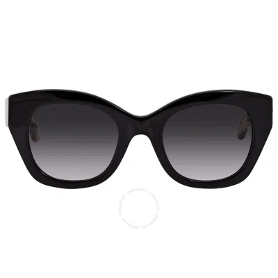Shop Kate Spade Jalena Grey Gradient Cat Eye Ladies Sunglasses Jalena/s 0wr7/9o 49 In Black / Grey