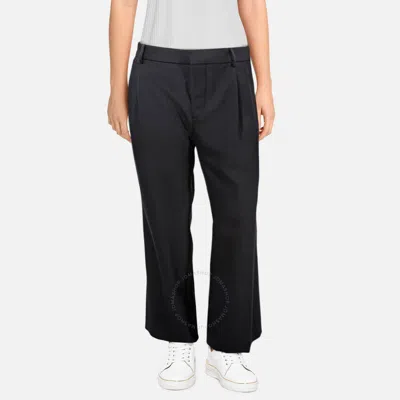 Shop Burberry Men's Formal Black Tailored Trousers