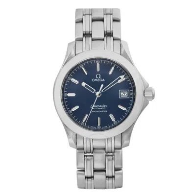 Shop Omega Seamatser Jacques Mayol Limited Edition Automatic Blue Dial Men's Watch 2507.80.00