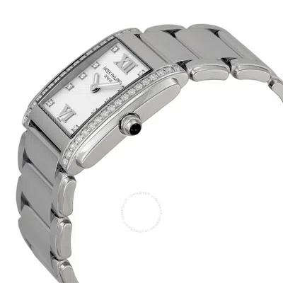 Shop Patek Philippe Twenty~4 Diamond White Dial Ladies Watch 4910-10a-011
