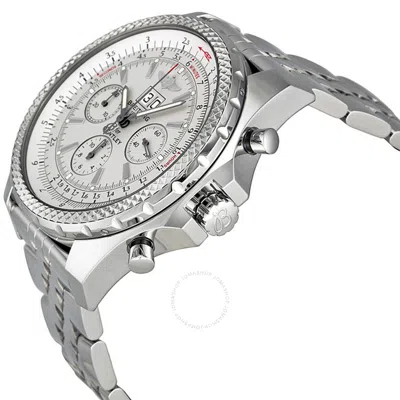 Shop Breitling Bentley Chronograph Automatic Silver Dial Men's Watch A4436212-g573-676