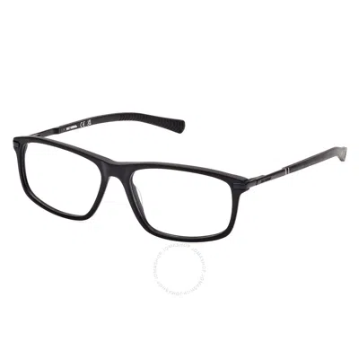 Shop Harley Davidson Demo Rectangular Men's Eyeglasses Hd0980 002 54 In Black