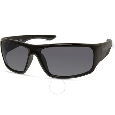 Shop Harley Davidson Smoke Wrap Men's Sunglasses Hd0670 01a 64 In Black