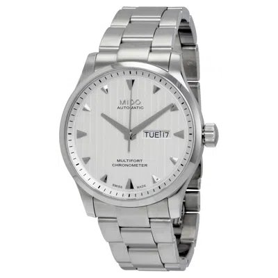 Shop Mido Multifort Automatic Silver Dial Watch M005.431.11.031.00