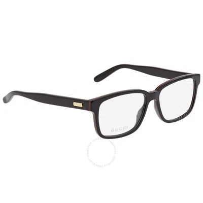 Shop Gucci Demo Rectangular Unisex Eyeglasses Gg0272o 005 55 In N/a