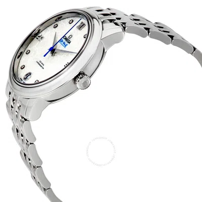 Shop Omega De Ville Automatic White Dial Ladies Watch 424.10.33.20.55.004