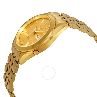 Shop Seiko Series 5 Automatic Gold Dial Men's Watch Snkl28 In Gold / Gold Tone / Yellow