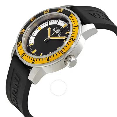 Shop Invicta Specialty Black Dial Men's Watch 12846 In Black / Yellow