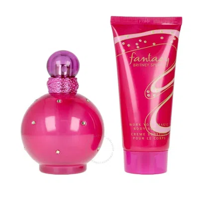 Shop Britney Spears Ladies Fantasy Gift Set Fragrances 719346240987 In Red   / Chocolate / White