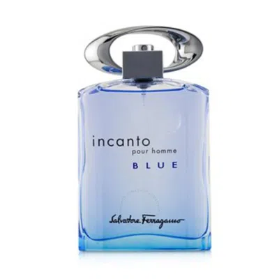 Shop Ferragamo Incanto Blue / S.  Edt Spray 3.4 oz (100 Ml) (m) In Blue / Green
