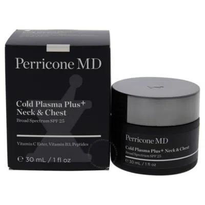Shop Perricone Md Cold Plasma Plus Neck And Chest Broad Spectrum Spf 25 By  For Unisex - 1 oz Moisturizer In N/a