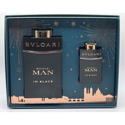 Shop Bvlgari Men's Man In Black Gift Set Fragrances 783320418709