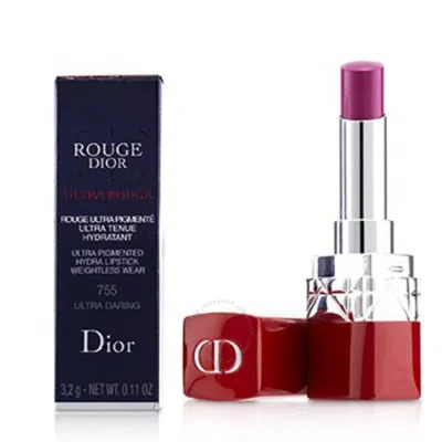 Shop Dior Rouge  Ultra Rouge 0.11 oz # 755 Ultra Daring Makeup 3348901408905