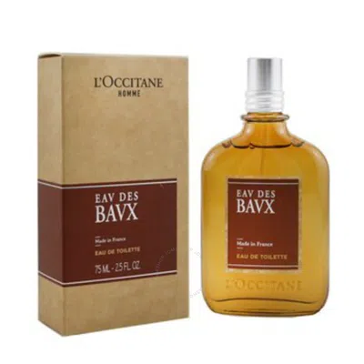 Shop L'occitane Men's Eau Des Baux Edt Spray 2.5 oz Fragrances 3253581663349 In Pink