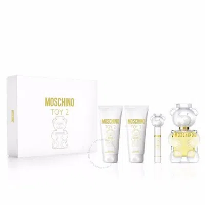 Shop Moschino Ladies Toy 2 Gift Set Fragrances 8011003877126 In Amber / White