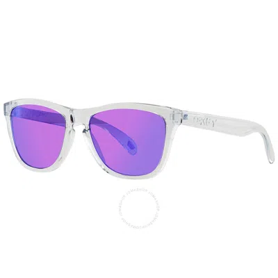 Shop Oakley Frogskins Prizm Violet Square Men's Sunglasses Oo9013 9013h7 55