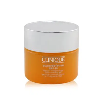 Shop Clinique Ladies Superdefense Spf 40 Fatigue + 1st Signs Of Age Multi-correcting Gel 1 oz Skin Care 0 In N/a