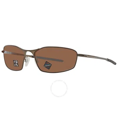 Shop Oakley Whisker Prizm Tungsten Polarized Rectangular Men's Sunglasses Oo4141 414113 60 In N/a