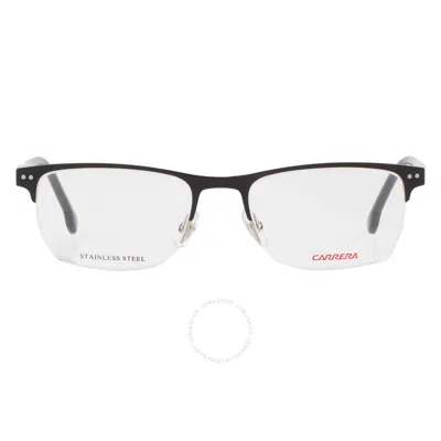 Shop Carrera Demo Square Unisex Eyeglasses  2019t 0807 50 In Black