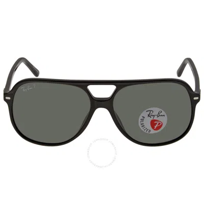Shop Ray Ban Bill Polarized Green Classic G-15 Square Unisex Sunglasses Rb2198 901/58 56