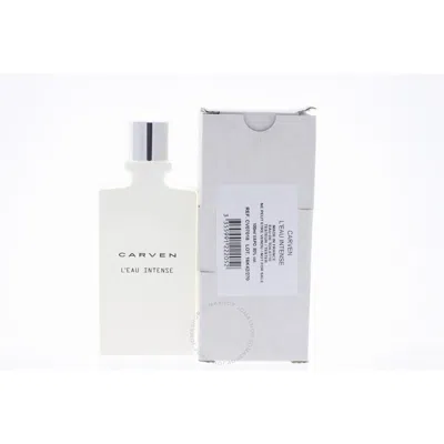 Shop Carven Men's L'eau Intense Edt Spray 3.4 oz (tester) Fragrances 3355991222052 In N/a
