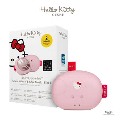 Shop Geske X Hello Kitty Smart Sonic Warm & Cool Mask 8 In 1 In Ink / Pink