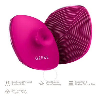 Geske Facial Brush | 4 In 1 Tools & Brushes 4099702001527 In Magenta