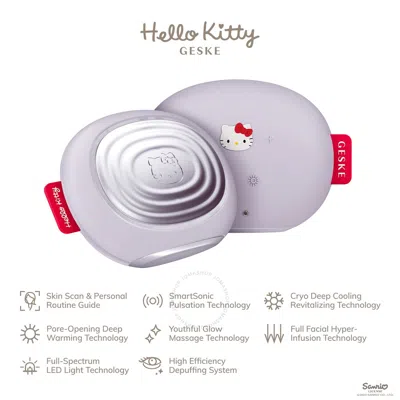 Shop Geske Hello Kitty Smart Sonic Warm & Cool Mask In Purple