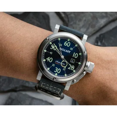 Shop Ballast Holland Green Dial Men's Watch Bl-3150-02 In Green / Navy
