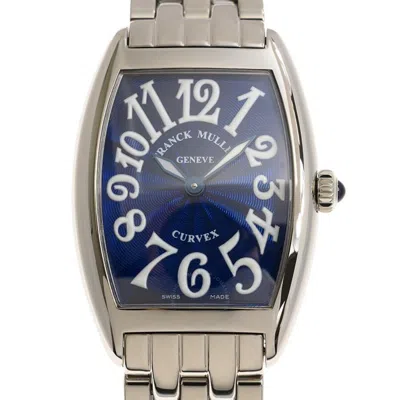 Shop Franck Muller Cintree Curvex Quartz Blue Dial Unisex Watch 1752bqz(ac)-bl